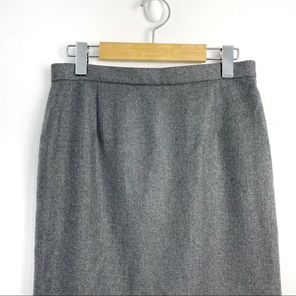 Moschino Cheap And Chic Classic Wool Pencil Skirt - Picture 4 of 12